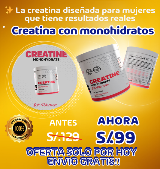 CREATINA PARA MUJER